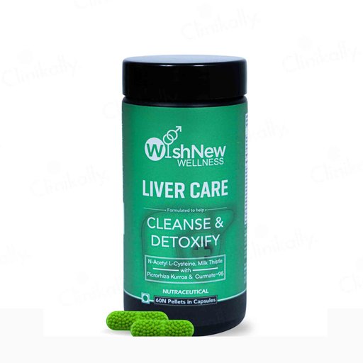 WishNew Wellness Liver Care Cleanse & Detoxify Capsule