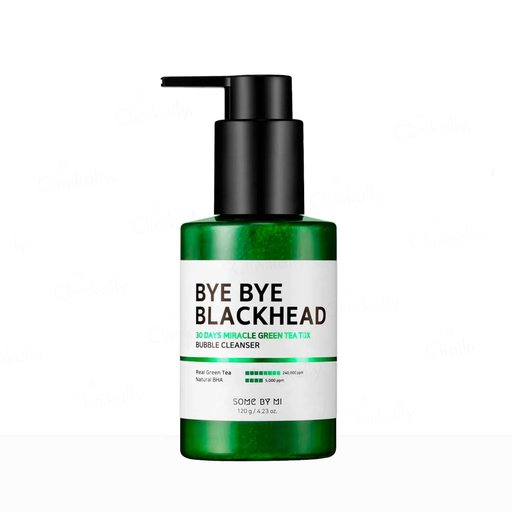 SOME BY MI Bye Bye Blackhead 30 Days Miracle Green Tea Tox Bubble Cleanser