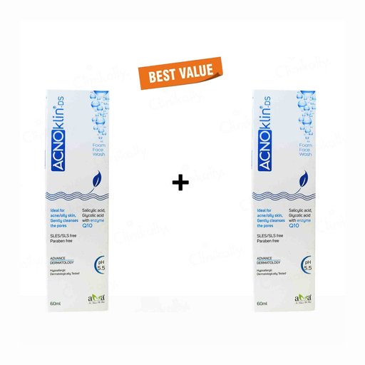 Vegetal Acnoklin-DS Foam Face Wash