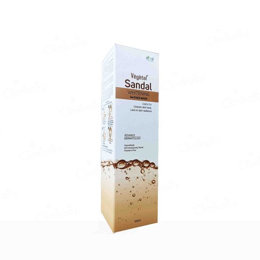 Vegetal Sandal Whitening Gel Face Wash