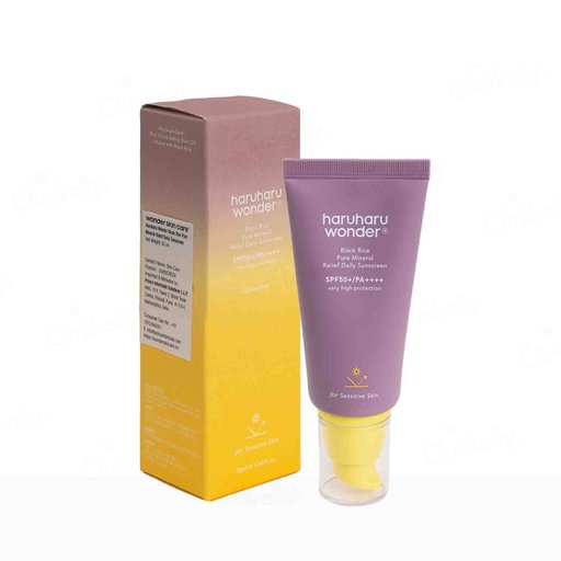 Haruharu Wonder Black Rice Pure Mineral Relief Daily Sunscreen SPF 50+/PA++++