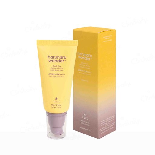 Haruharu Wonder Black Rice Moisture Airyfit Daily Sunscreen SPF 50+/PA++++