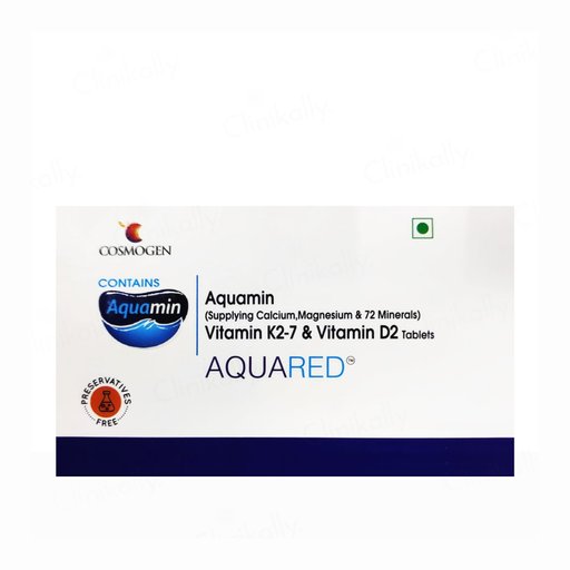 Aquared Aquamin, Vitamin K2-7 & Vitamin D2 Tablet