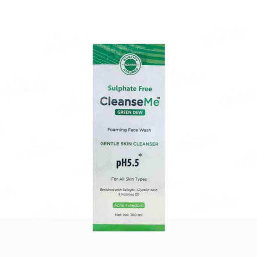 CleanseMe Green Dew Foaming Facewash