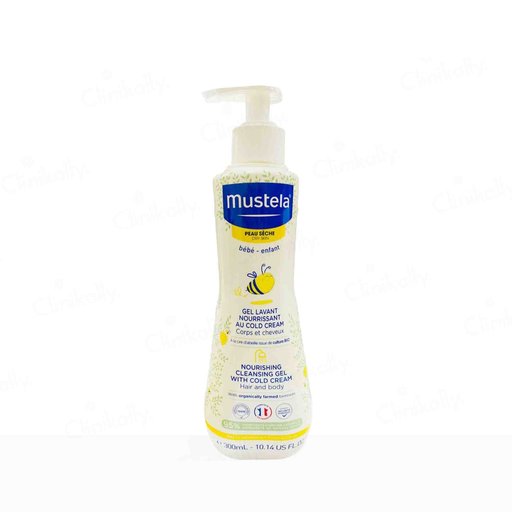 Mustela Baby Hair & Body Nourishing Cleansing Gel With Cold Cream