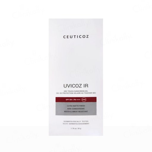 Uvicoz IR Ultra Matte Finish Dry Touch Sunscreen Gel SPF 50+ PA++++