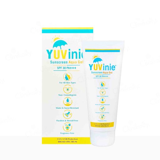Yuvinie Sunscreen Aqua Gel SPF 30 PA+++