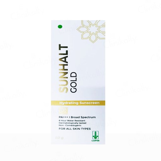 Sunhalt Gold Hydrating Sunscreen SPF 50 PA+++