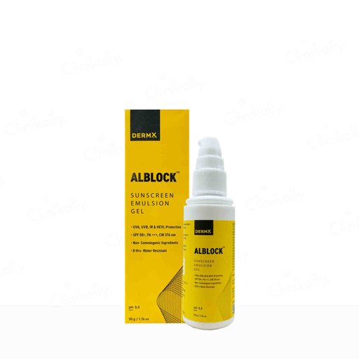 Alblock Sunscreen Emulsion Gel SPF 50+ PA+++