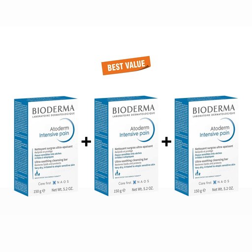 Bioderma Atoderm Intensive Pain Ultra-Soothing Cleansing Bar