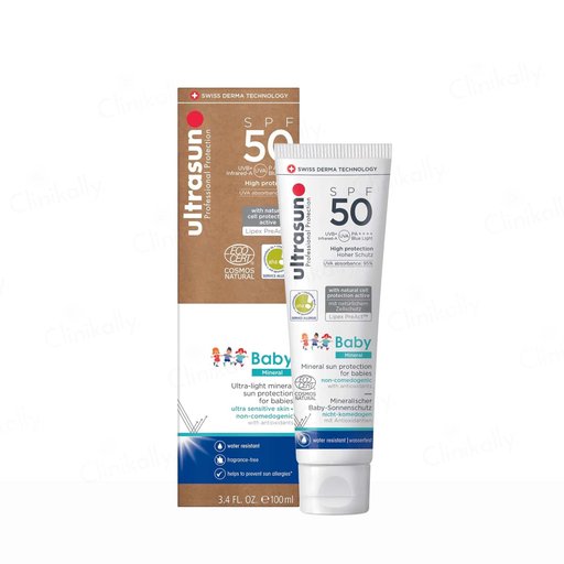 Ultrasun Baby Mineral Sunscreen SPF 50 PA++++