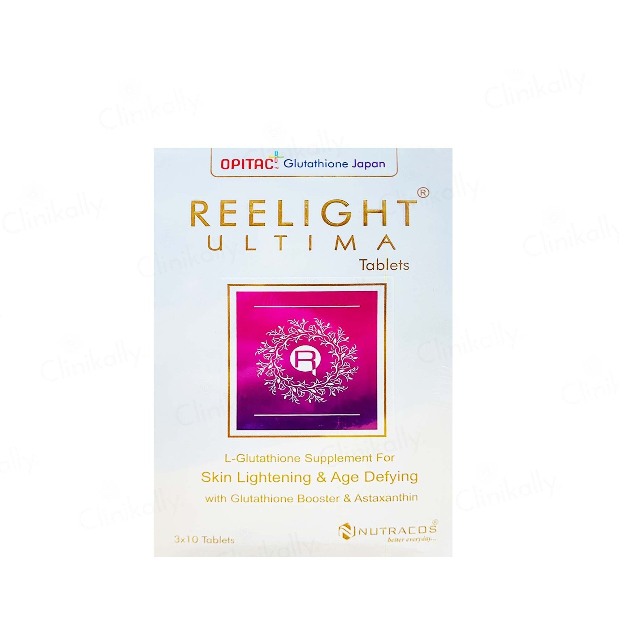 Buy Reelight Ultima Skin Lightening & Age Defying Tablet Online at Best Price