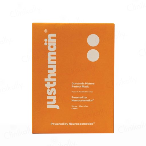 Justhuman Curcumin Picture Perfect Mask