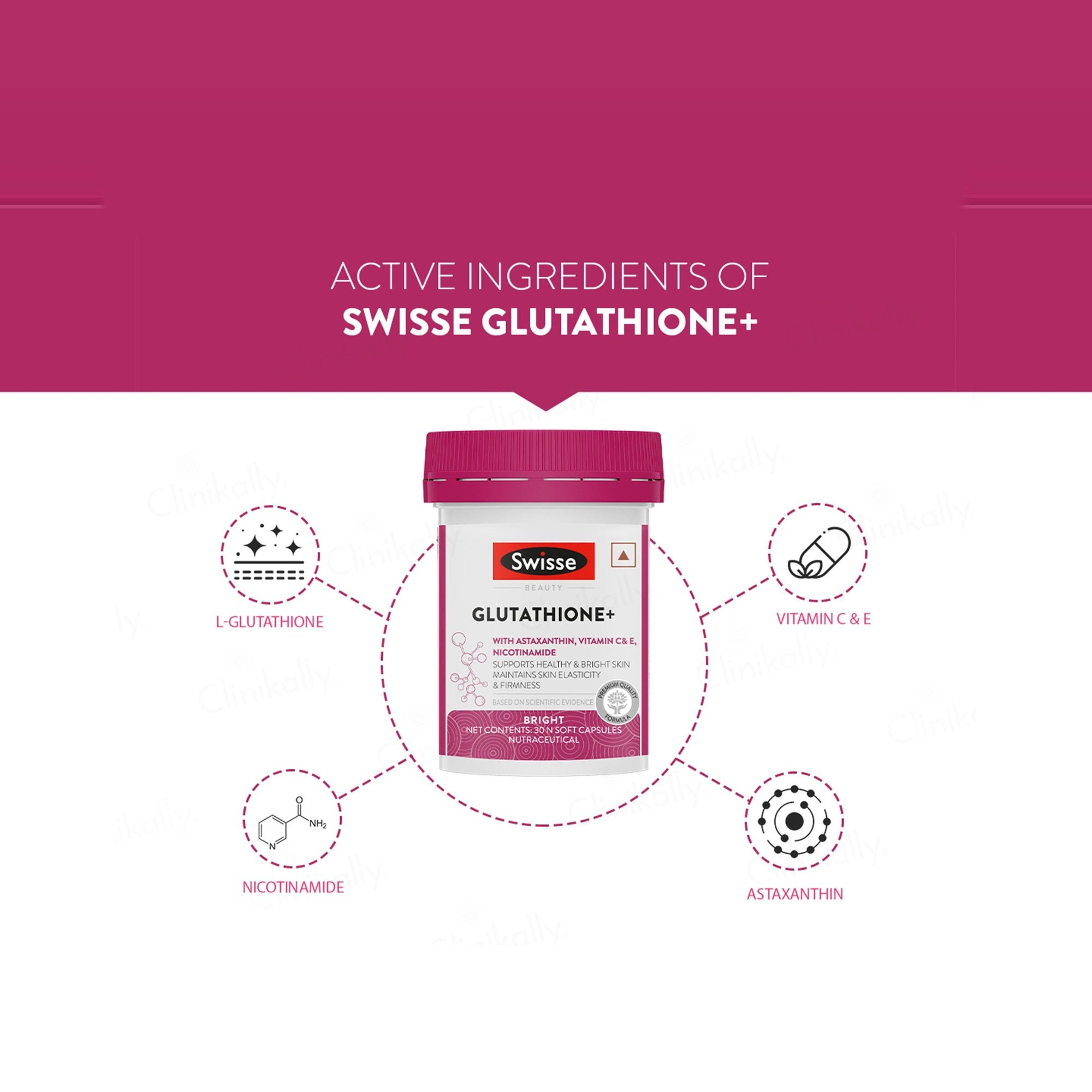 Buy Swisse Beauty Glutathione+ Capsule Online at Best Price