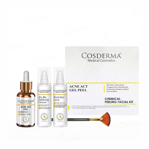 Cosderma Acne Act Gel Peel Chemical Peeling Facial Kit