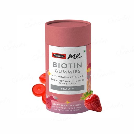 SwisseMe Beauty Biotin Gummies - Strawberry Flavour