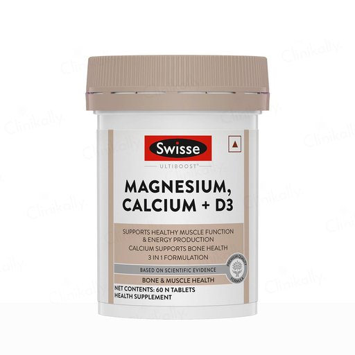 Swisse Ultiboost Magnesium, Calcium + D3 Tablet