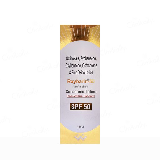 Raybarin-50 Sunscreen Lotion SPF 50