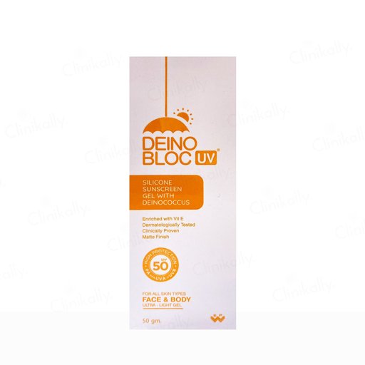 Deino Bloc UV Silicone Sunscreen Gel SPF 50 PA+++