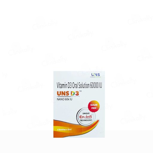 UNS D3 Nano 60k IU Oral Solution