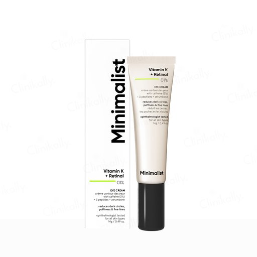 Minimalist Vitamin K + Retinal 1% Under Eye Cream