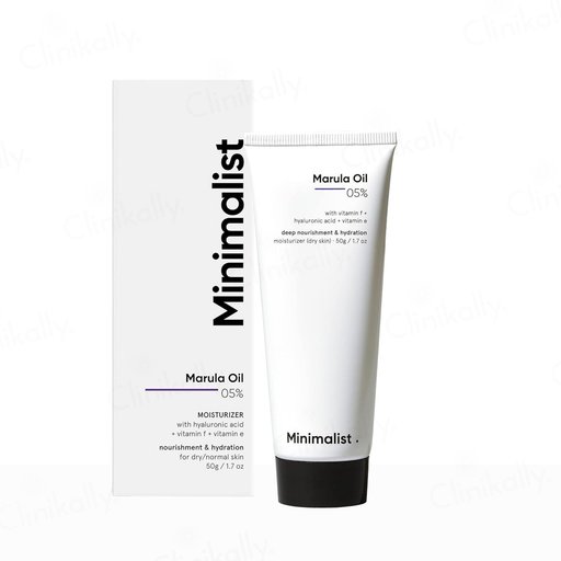 Minimalist 5% Marula Oil Moisturizer For Dry Skin