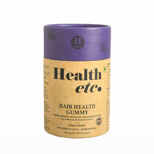 Health Etc Hair Health Gummy - Mixed Berry Flavour