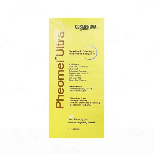 Pheomel Ultra Soap-Free Exfoliating & Invigorating Bodywash