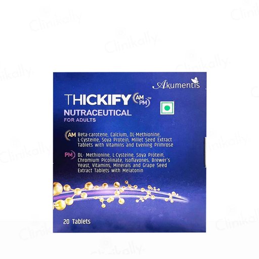 Thickify AM PM Nutraceutical Tablet For Adults