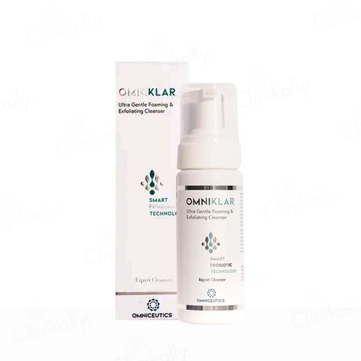 Omniklar Ultra Gentle Foaming & Exfoliating Cleanser