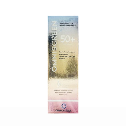 Omniscreen Anti-Oxidant Rich Mineral Sunscreen Gel SPF 50+