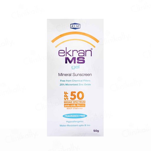 Ekran MS Mineral Sunscreen Gel SPF 50 PA+++