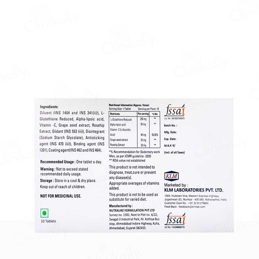 glutathione 462 Buy Glutaderm Tablet Online at Best Price Glutathione: Discover Its Benefits
