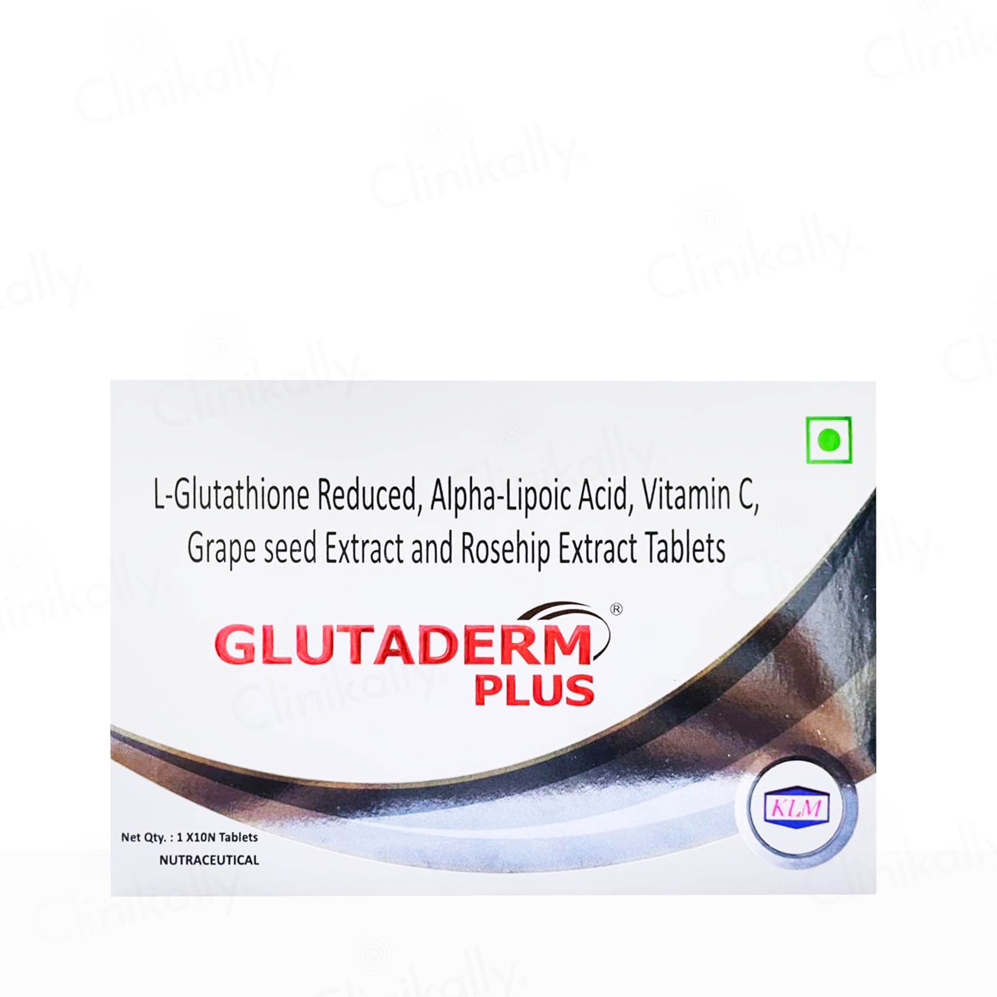 l glutathione reduced manufacturer in india Buy Glutaderm Plus Tablet Online at Best Price shampoo & conditioner