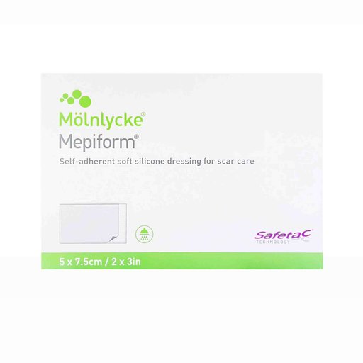 Mepiform Self-Adherent Soft Silicone Dressing For Scar Care