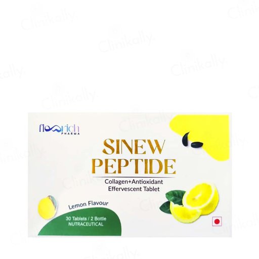 Sinew Peptide Collagen + Antioxidant Effervescent Tablet - Lemon Flavour