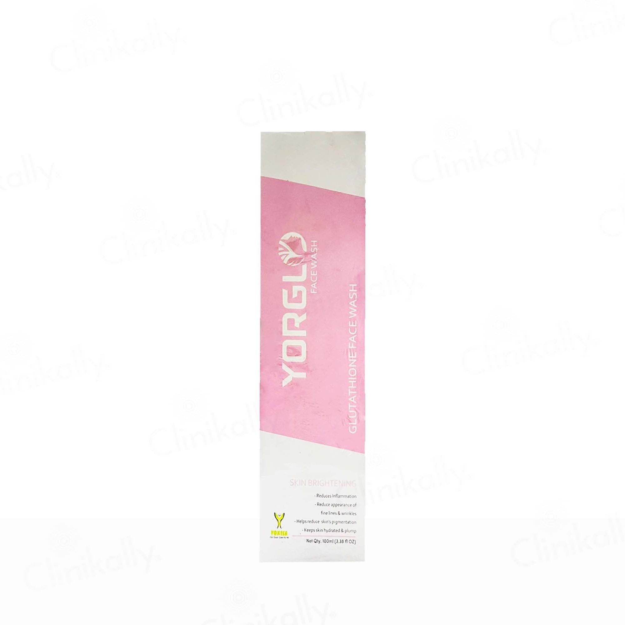 glutathione hyaluronic acid kojic acid facewash benefits reviews Buy Yorglo Face Wash Online at Best Price lactobacillus helveticus