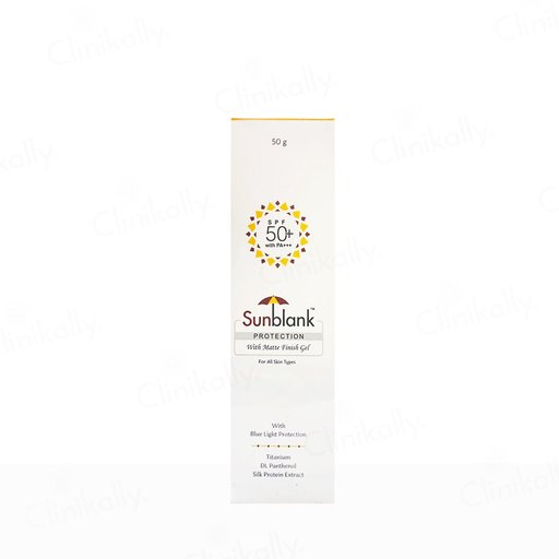 Sunblank Matte Finish Sunscreen Gel SPF 50+ PA+++
