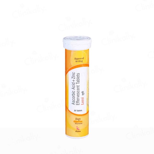 Lussi Effervescent Tablet - Zingy Citrus Flavour