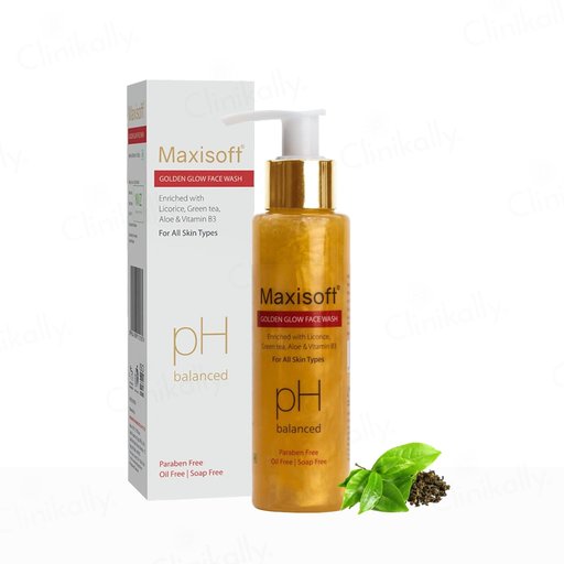 Maxisoft pH Balanced Golden Glow Face Wash