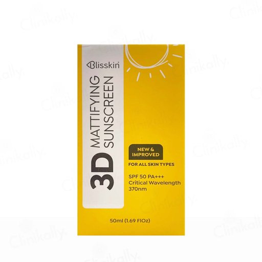 Blisskin 3D Mattifying Sunscreen SPF 50 PA+++
