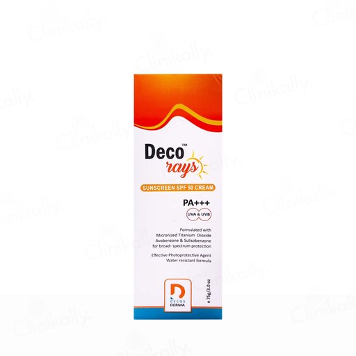 Deco Rays Sunscreen Cream SPF 50 PA+++