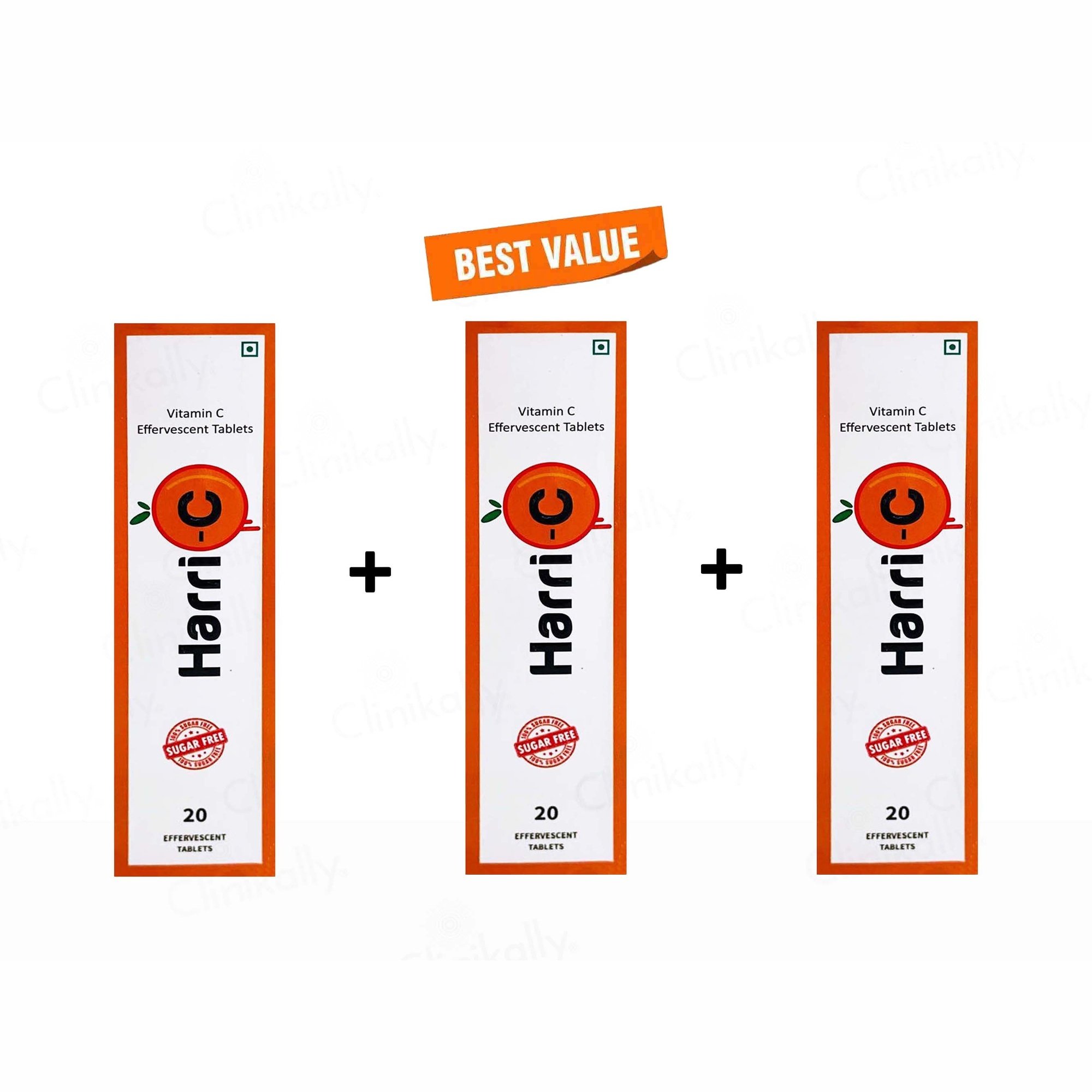 Buy Harri-C Effervescent Tablet Online at Best Price | Clinikally