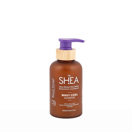 Beauty Garage Pure African Shea Butter Retention Treatment Wavy Curl Shampoo