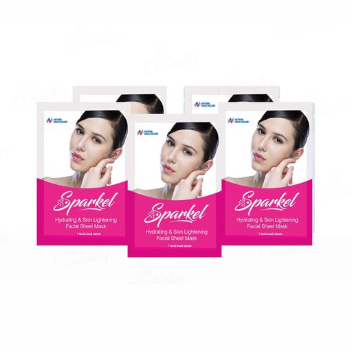 Sparkel Hydrating & Skin Lightening Facial Sheet Mask