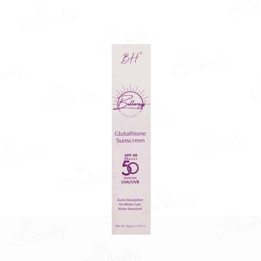Bellacos Healthcare Bellarays Glutathione Sunscreen SPF 50 PA++++