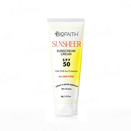 Biofaith Sunsheer Sunscreen Cream SPF 50