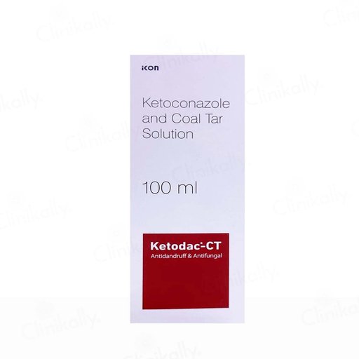 Ketodac-CT Anti Dandruff & Anti-Fungal Solution