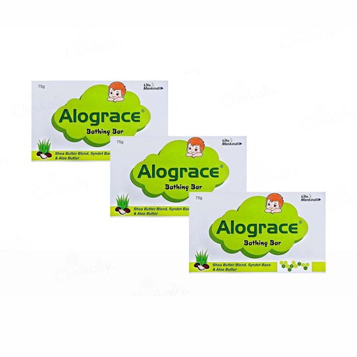 Alograce Mild & Gentle Cleansing Baby Bathing Bar