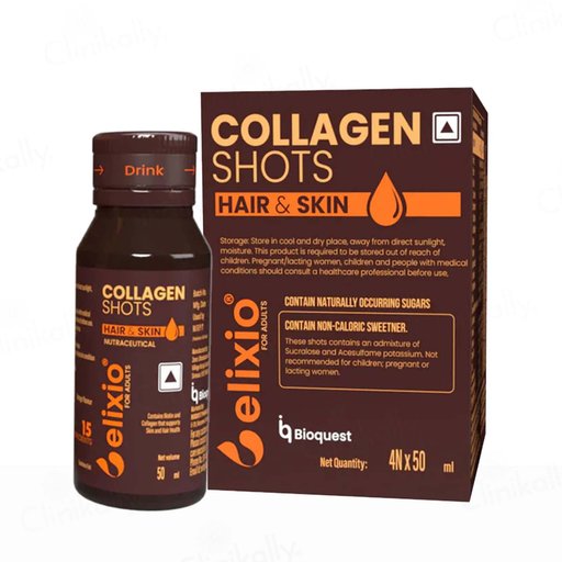 Elixio Hair & Skin Collagen Shots For Adults